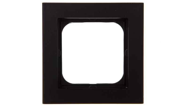 SONATA Ramka pojedyncza czarny metalik R-1R/33-36263