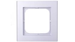 SONATA Ramka pojedyncza srebro mat R-1R/38-36438