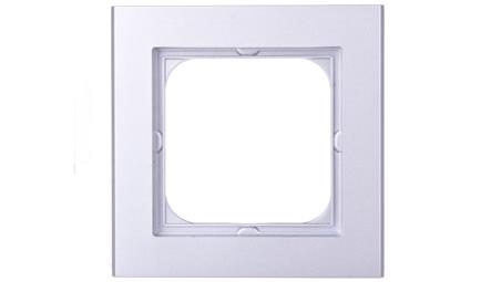 SONATA Ramka pojedyncza srebro mat R-1R/38-36438