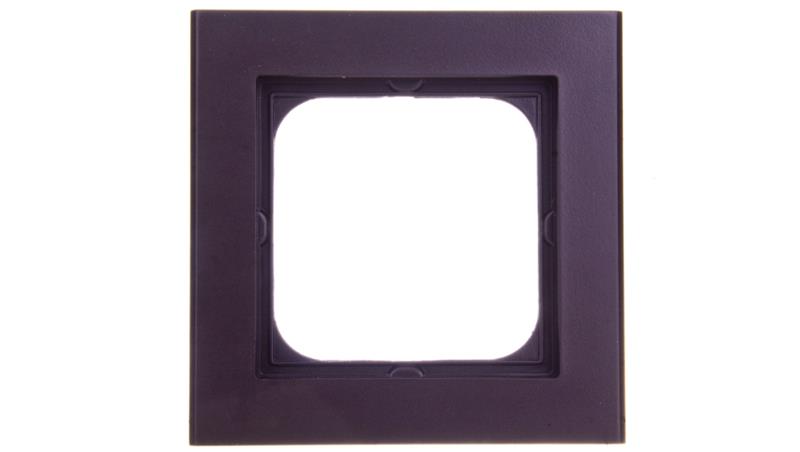 SONATA Ramka pojedyncza czekoladowy metalik R-1R/40-36472