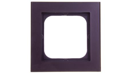 SONATA Ramka pojedyncza czekoladowy metalik R-1R/40-36472