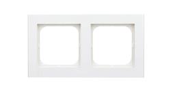 SONATA Ramka podwójna ecru R-2R/27-36876