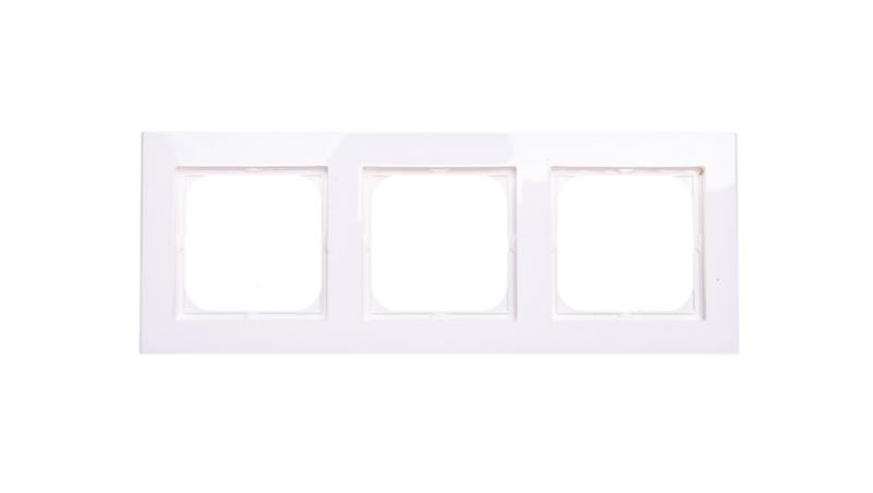 SONATA Ramka potrójna ecru R-3R/27-37160
