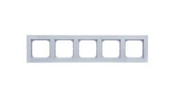 SONATA Ramka pięciokrotna biała R-5R/00-36605