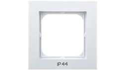 SONATA Ramka pojedyncza do łączników IP44 biała RH-1R/00-36803