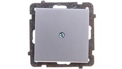 SONATA Zaślepka srebrna matowa Z-1R/m/38-42341