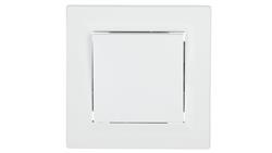 Łącznik Asfora krzyżowy biały z ramką EPH0500121-40885