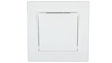 Łącznik Asfora krzyżowy zaciski śrubowe biały z ramką EPH0500321-40903