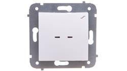 CARLA Łącznik schodowy z podświetleniem biały 1725-10-39937