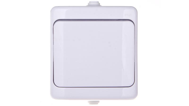 BRYZA Łącznik hermetyczny pojedynczy IP54 biały 180401 /20szt./-41758
