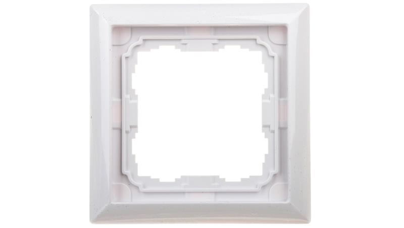 KOS66 Ramka pojedyncza biała 660481-36558