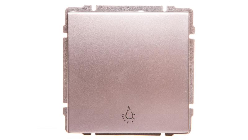 KOS66 Przycisk /światło/ aluminium 664013-27954
