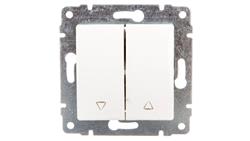 VENA Przycisk żaluzjowy biały 510418-30326