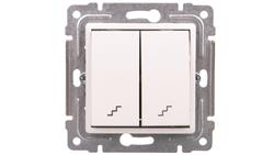 VENA Łącznik schodowy podwójny biały 510419-40120