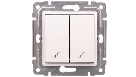 VENA Łącznik schodowy podwójny biały 510419-40120