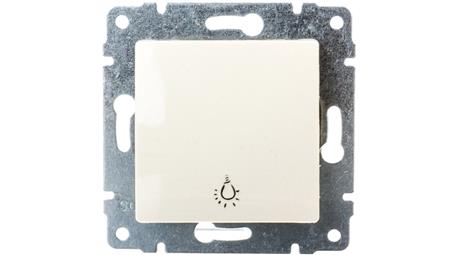 VENA Przycisk /światło/ krem 510313-28011