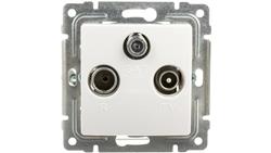 VENA Gniazdo antenowe RTV/SAT końcowe białe 510476-492